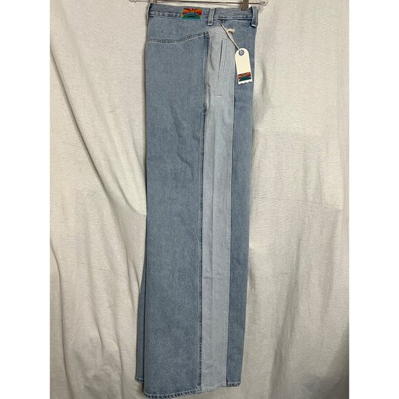 NWT Daily Blue by Adriano Goldschmied Wide-LEG Cotton USA SIZE 31 - Picture 7 of 16